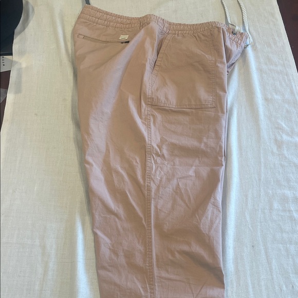 06176 Vuori Ripstop Pants Large mauve pink  Hiking Outdoors Pockets VW450 GUC - Picture 1 of 8